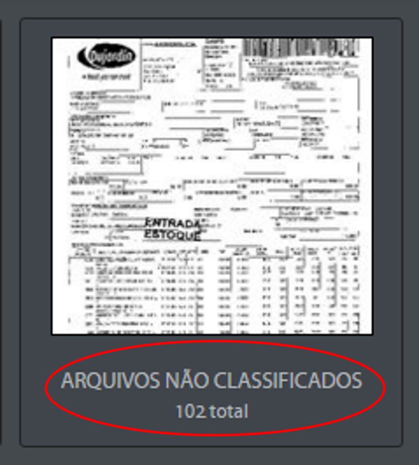 arquivos não classificados